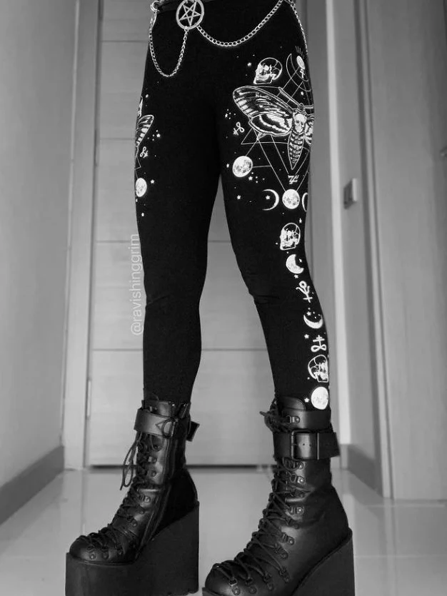 Midnight Hour Deathmoth Legging - Image 6